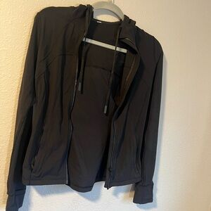 Black Lululemon Jacket size 6